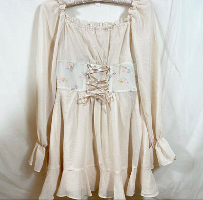 Giselle boned corset dress