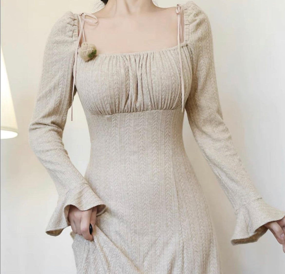 Almond milk dress