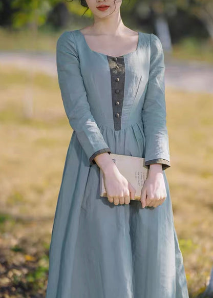 Green pea pie dress