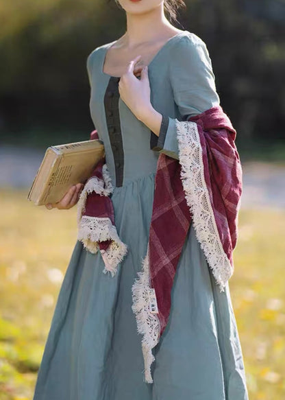 Green pea pie dress