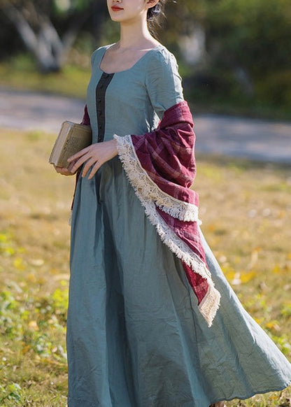 Green pea pie dress