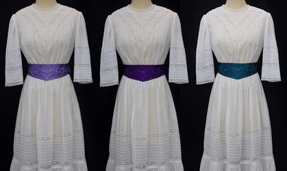 Embroidered belt