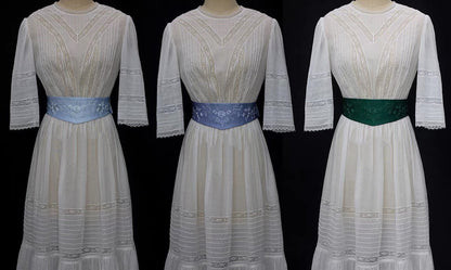 Embroidered belt