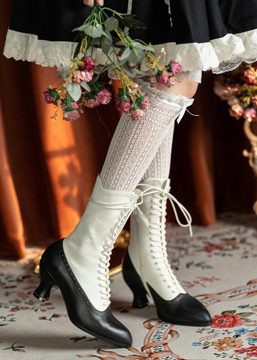 Victorian romance boots (new added colors)