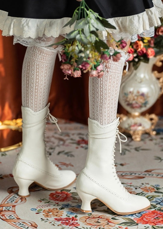 Victorian romance boots (new added colors)