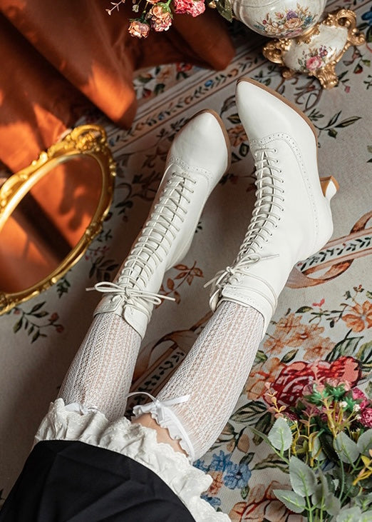 Victorian romance boots (new added colors)
