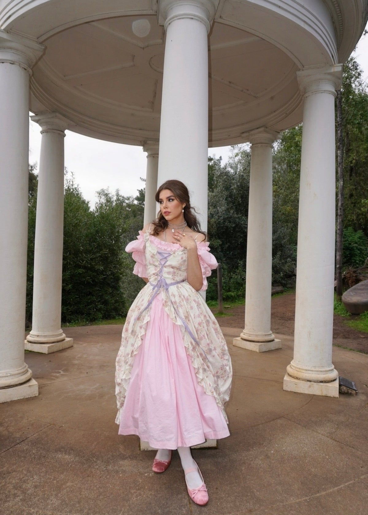 Marie’s pastoral reverie ensemble