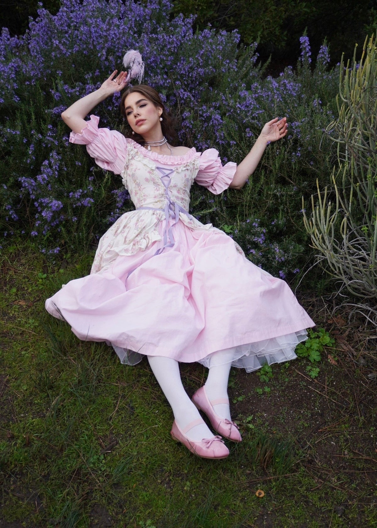 Marie’s pastoral reverie ensemble