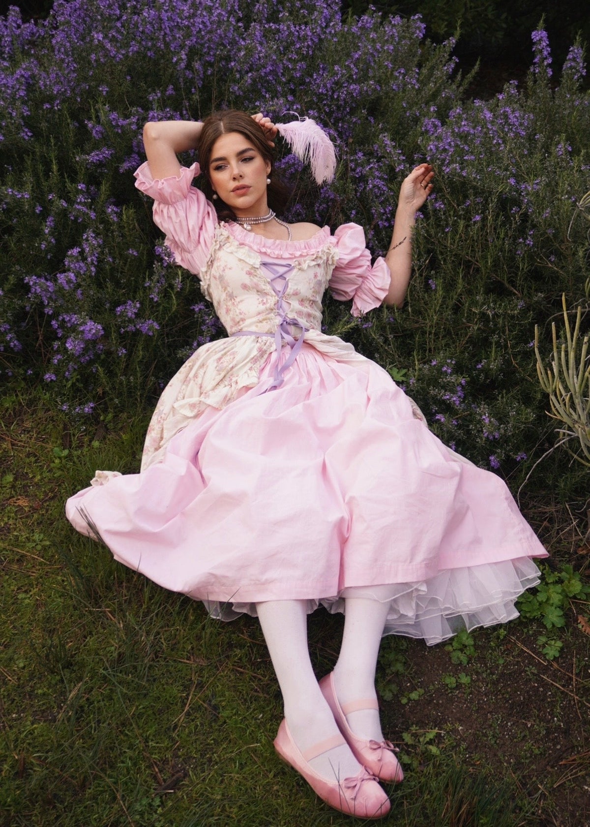 Marie’s pastoral reverie ensemble