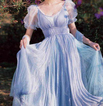 Nymph princess silk dress