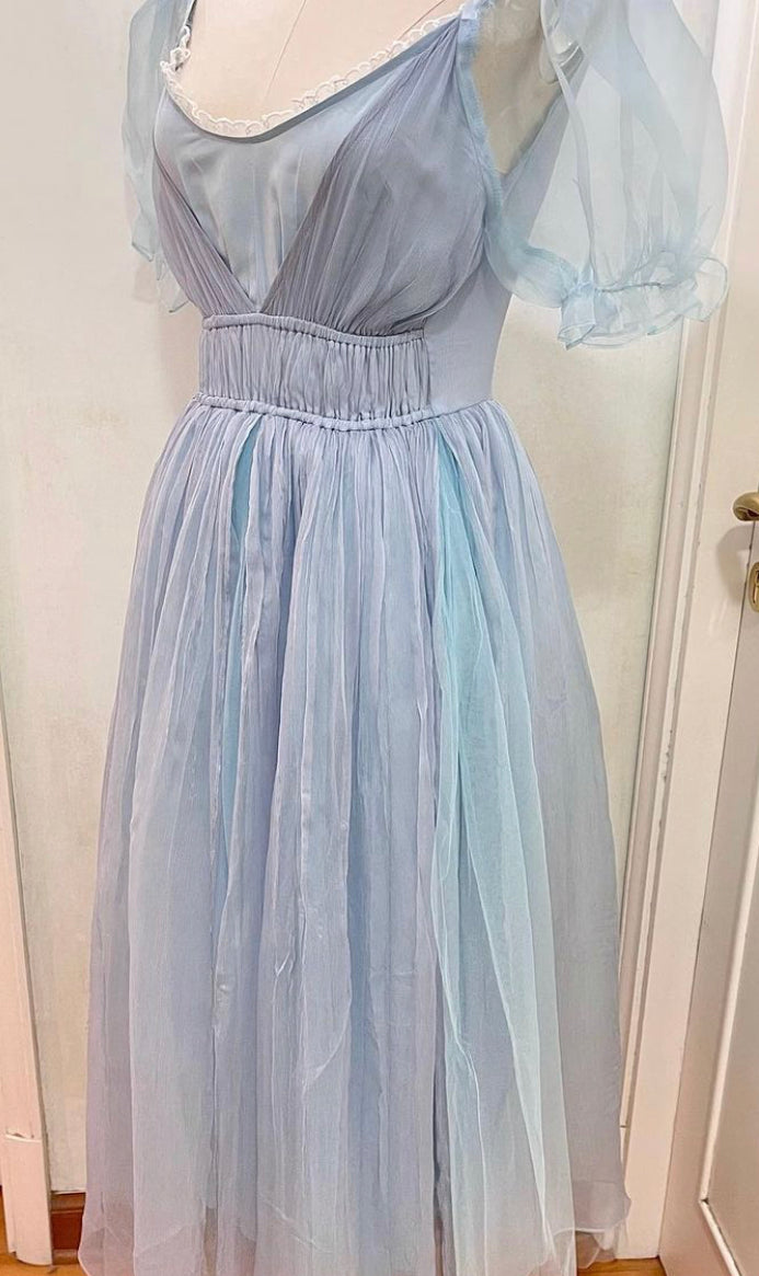 Nymph princess silk dress