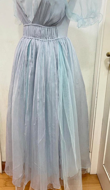 Nymph princess silk dress