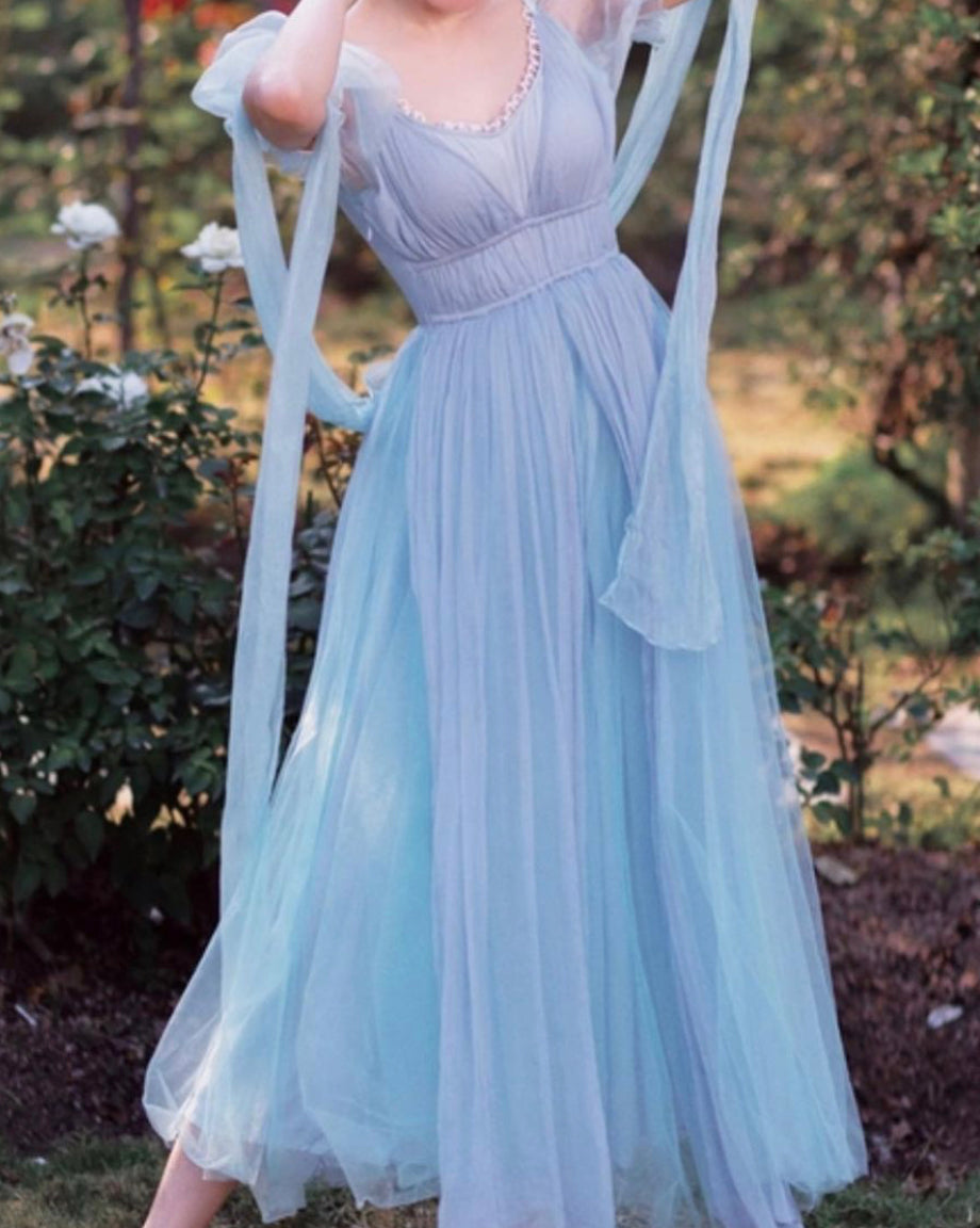 Nymph princess silk dress