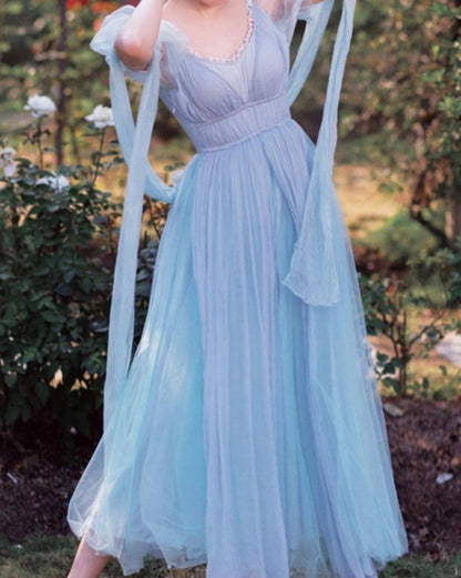 Nymph princess silk dress
