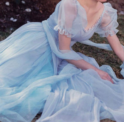 Nymph princess silk dress