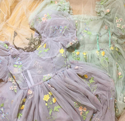 floral wonderland dress