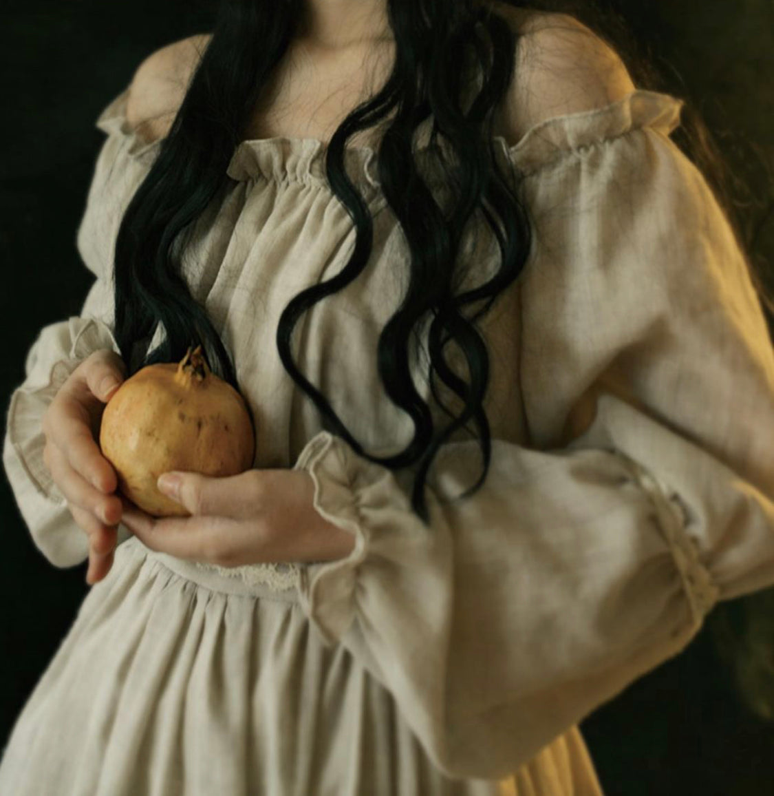 Peasant ensemble (including corset and dress)