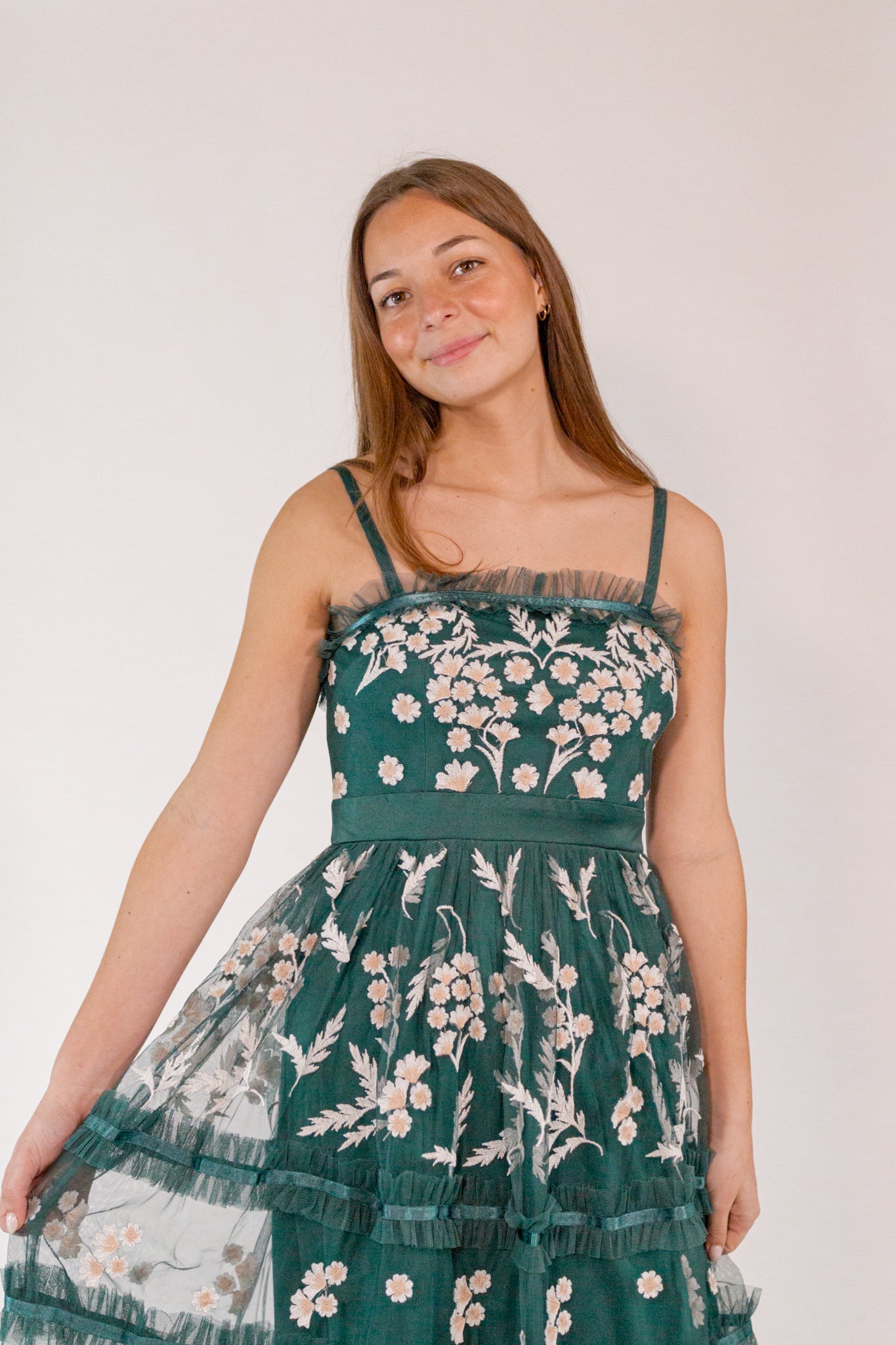 Veronica Embroidered Dress