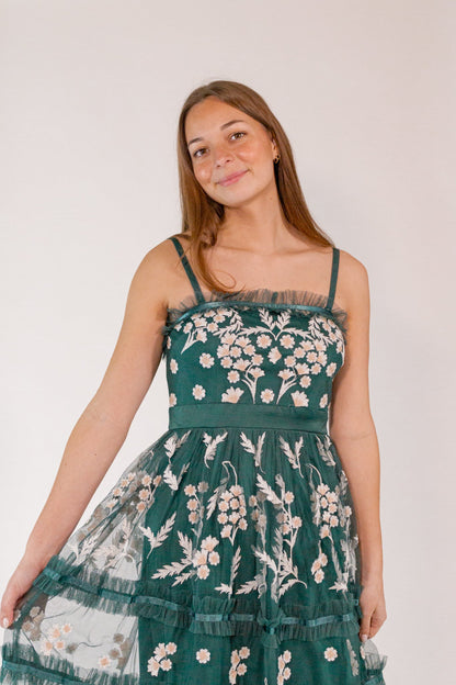 Veronica Embroidered Dress