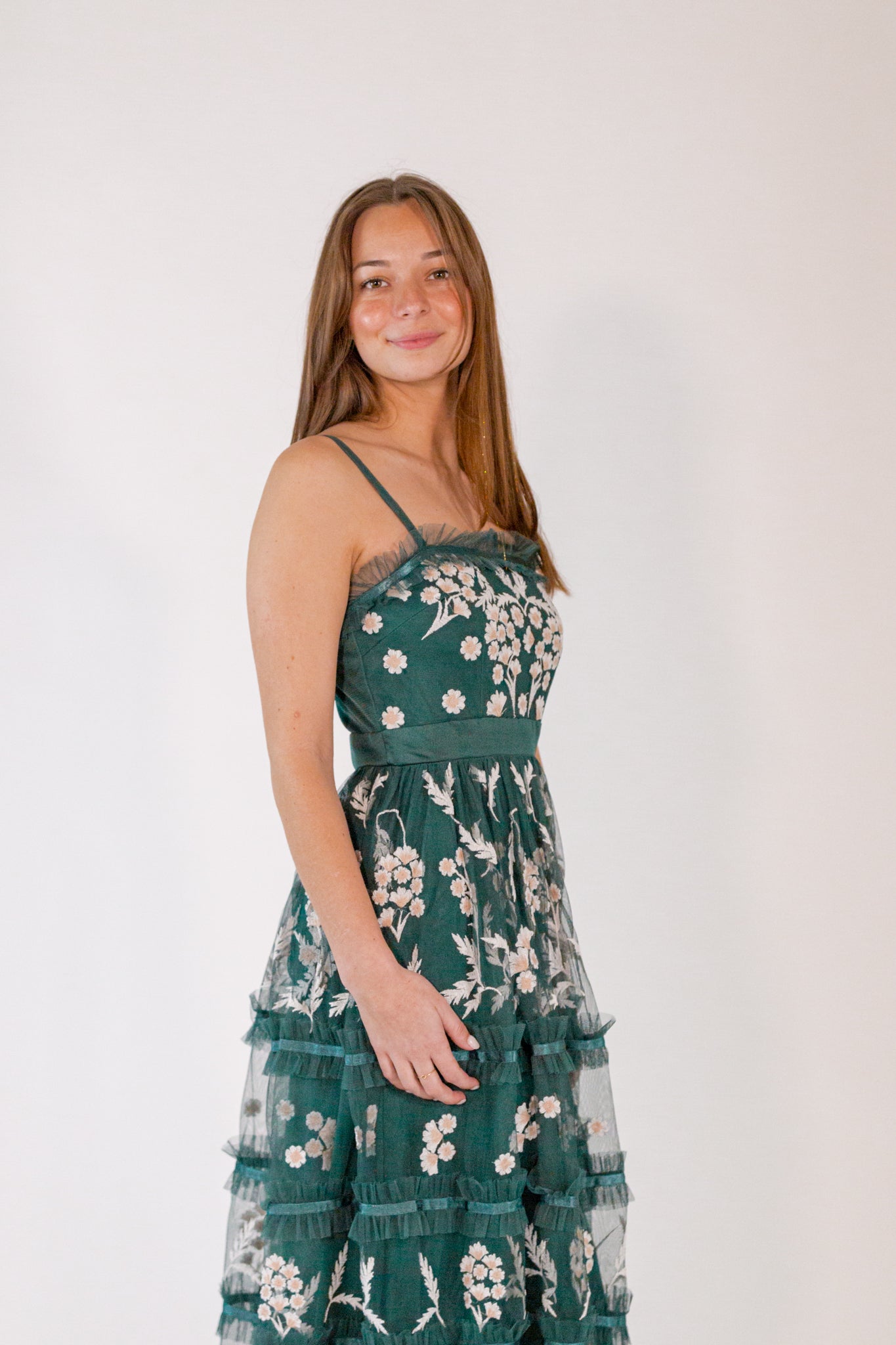 Veronica Embroidered Dress