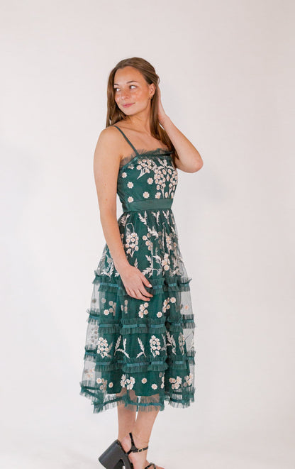 Veronica Embroidered Dress