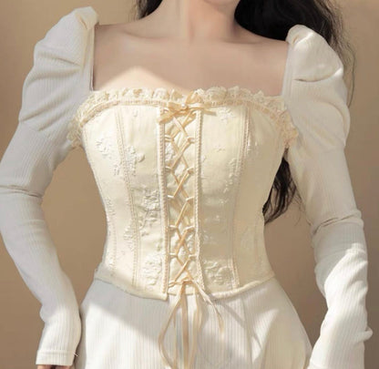 Angel corset / dress set