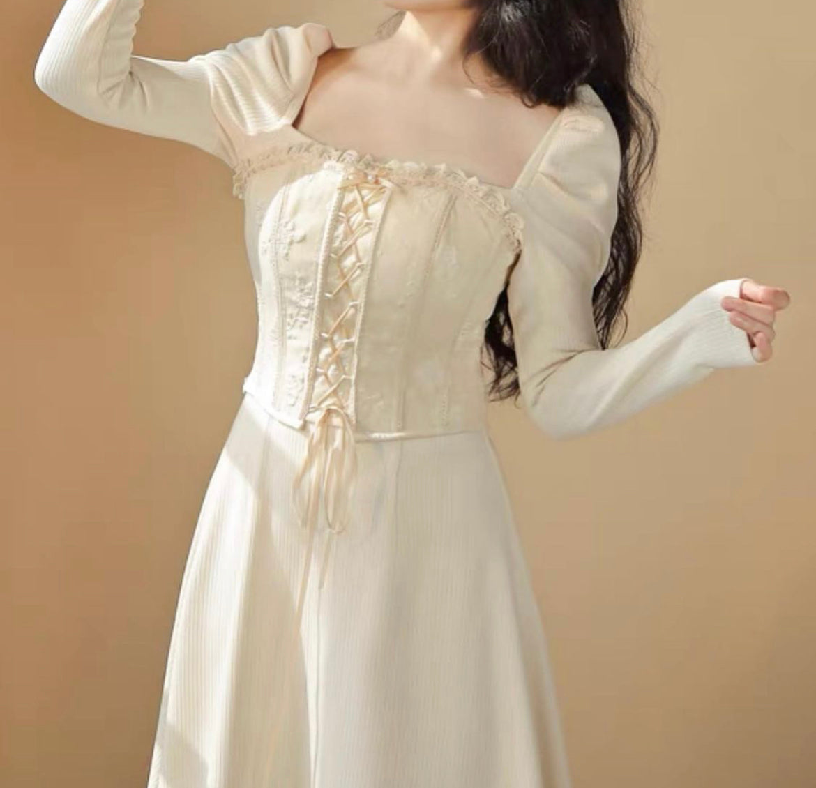Angel corset / dress set