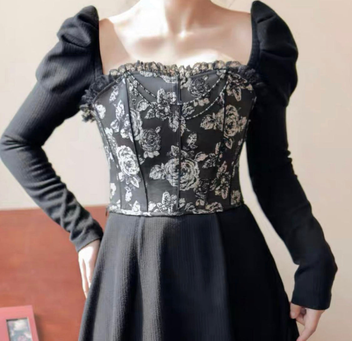 Devil corset / dress set