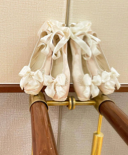 Shabby ballet shoes