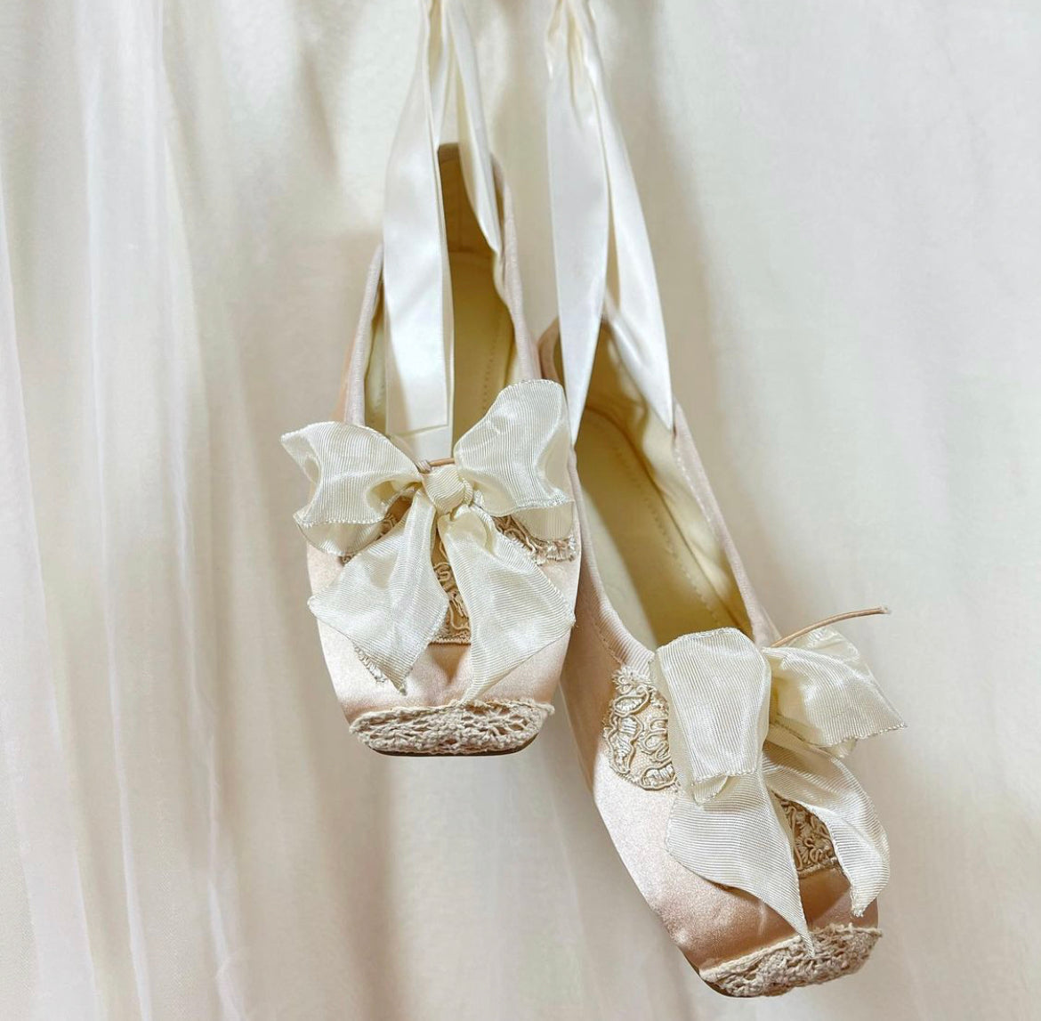 Shabby ballet shoes