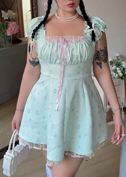 Minty gelato dress
