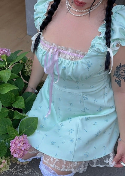 Minty gelato dress