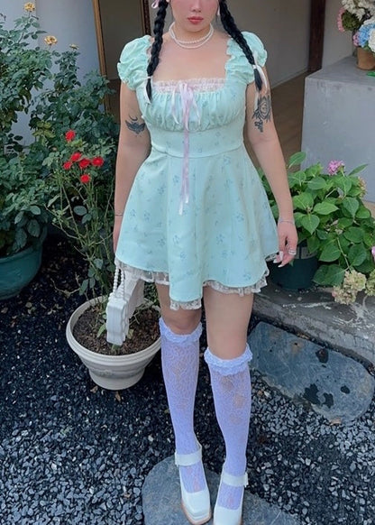 Minty gelato dress