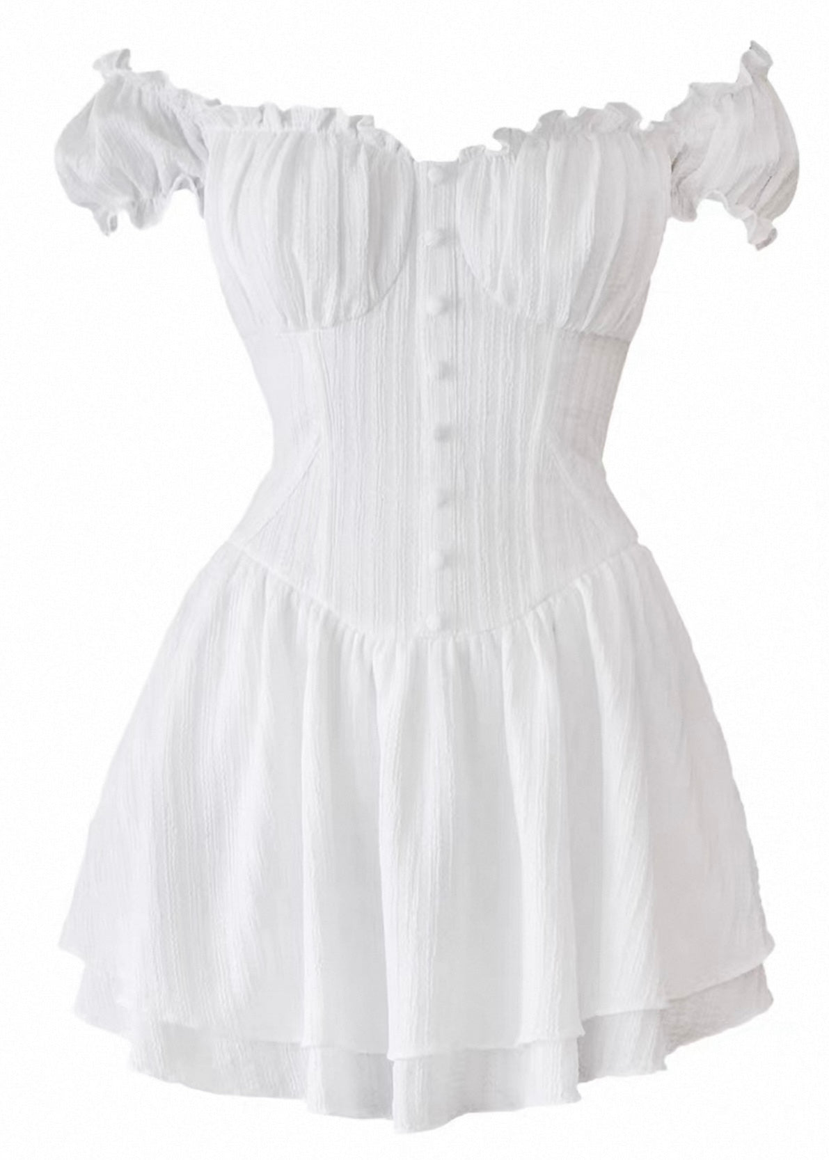 White magic wand dress