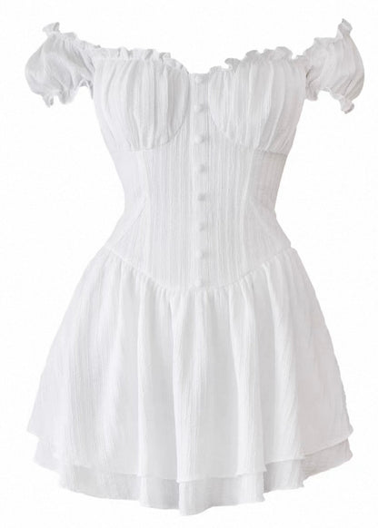 White magic wand dress