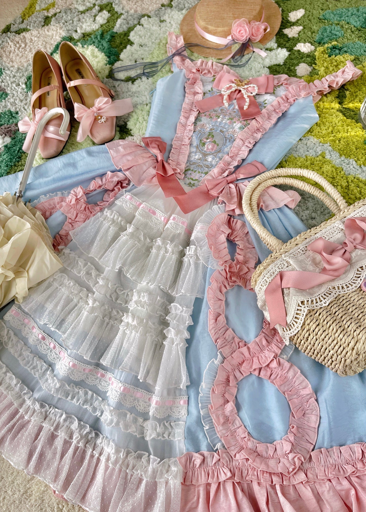 Rococo fantasy dress