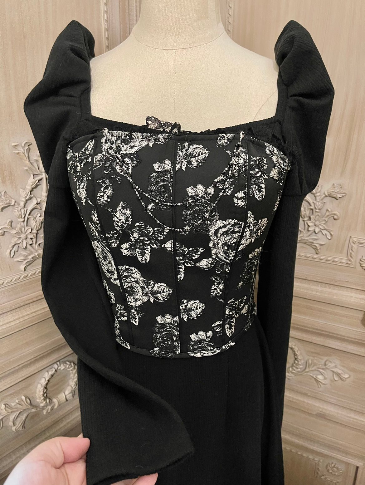 Devil corset / dress set
