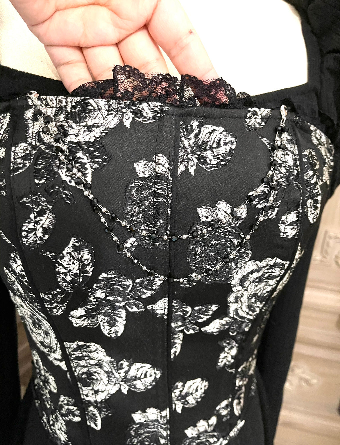 Devil corset / dress set
