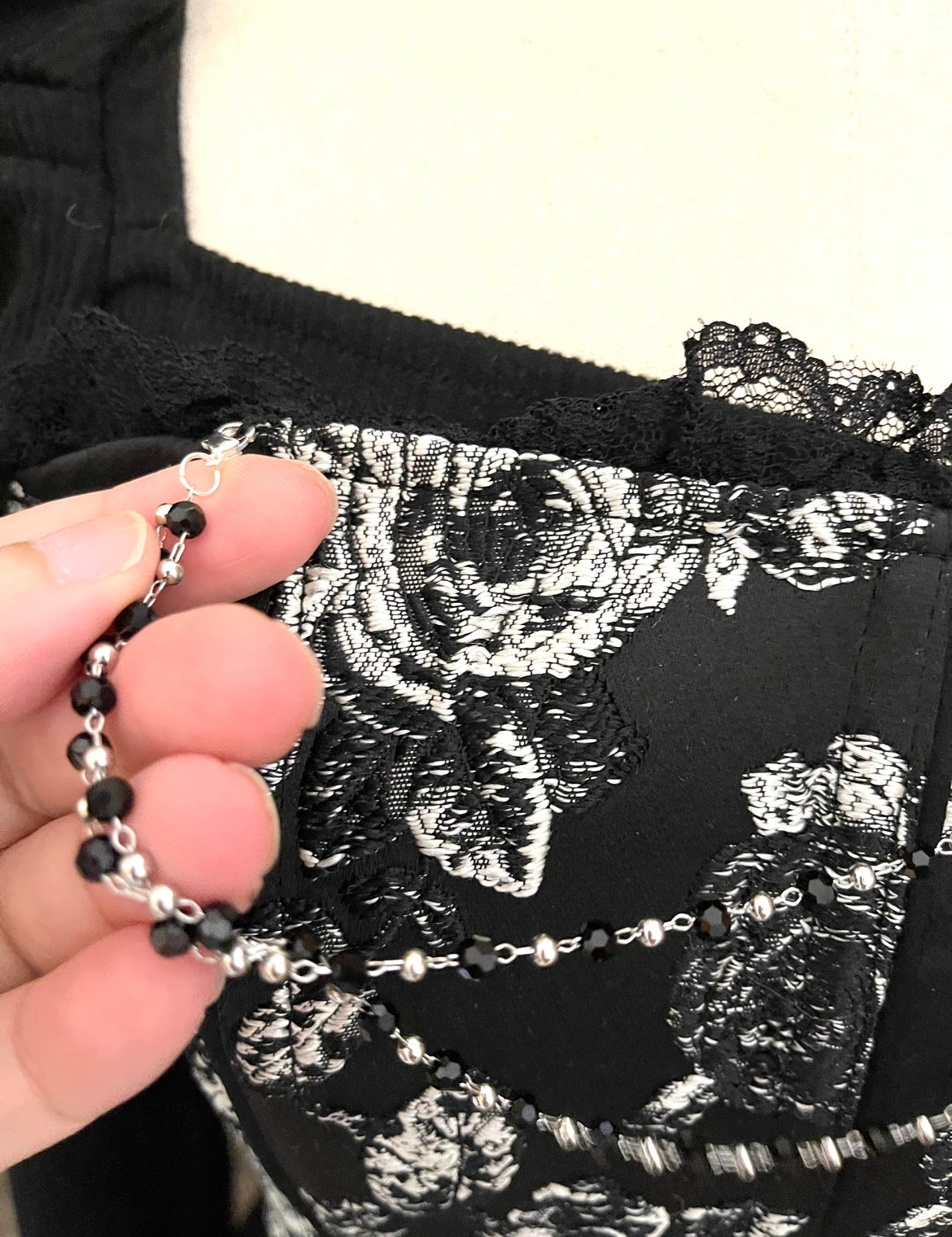Devil corset / dress set
