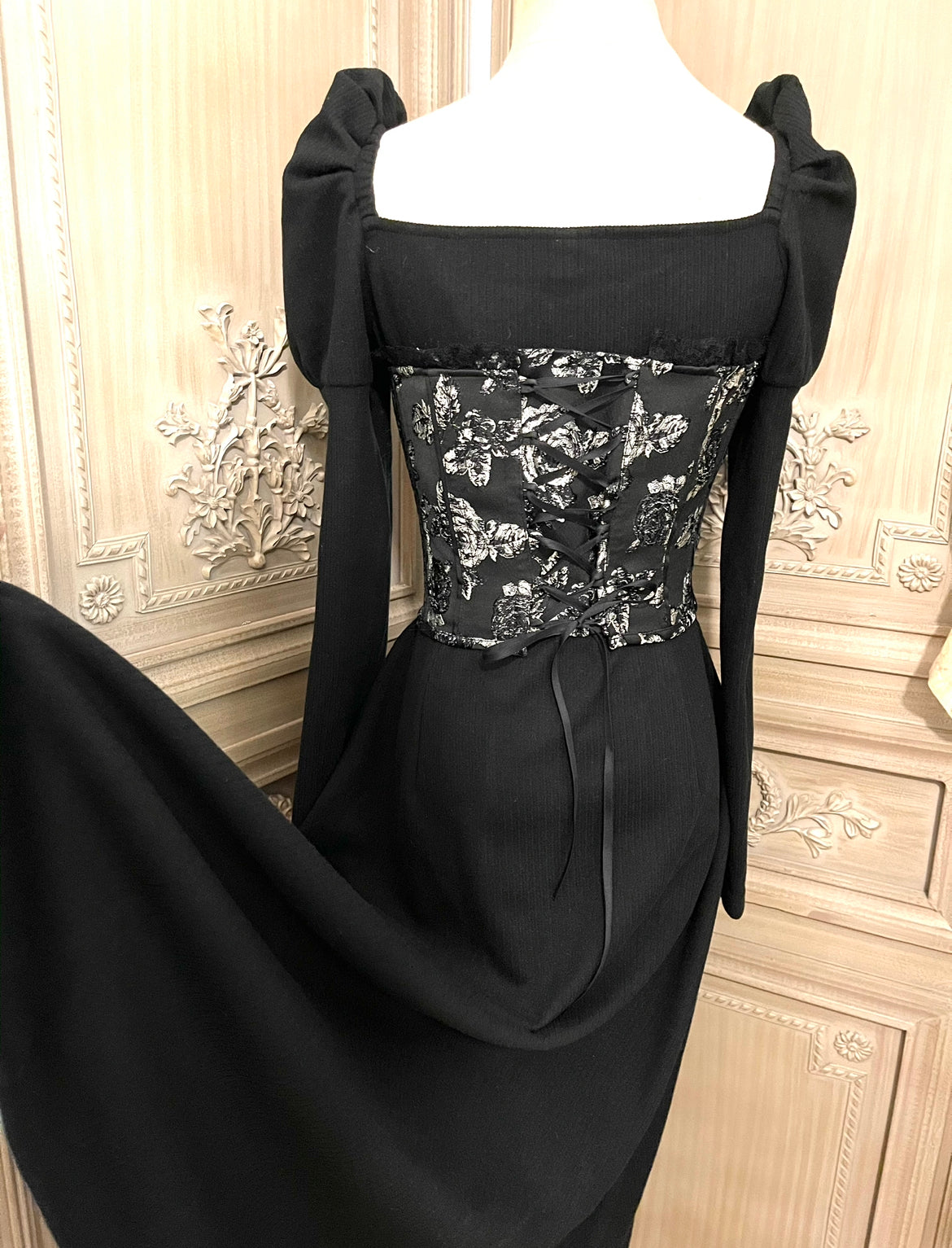 Devil corset / dress set