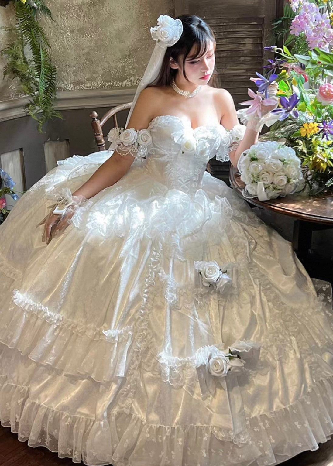 Rose Princess Gown