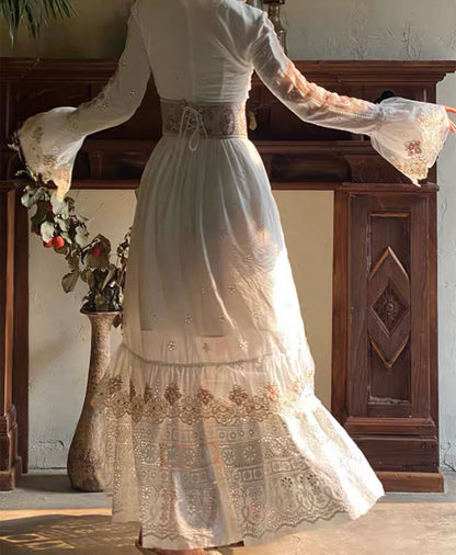 Winter roses dress