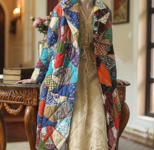 Granny quilt coat