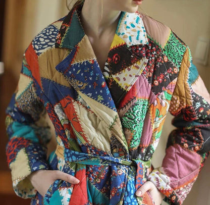 Granny quilt coat
