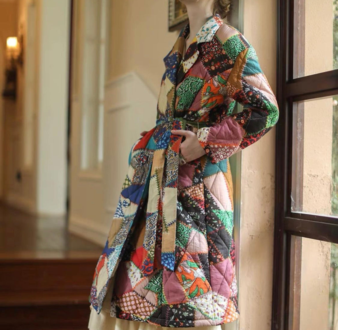 Granny quilt coat