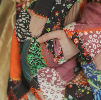 Granny quilt coat