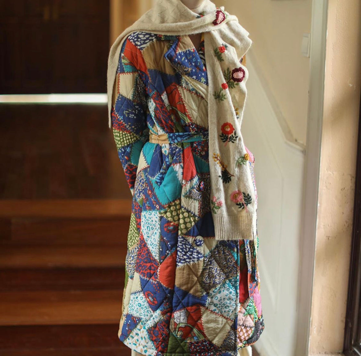 Granny quilt coat