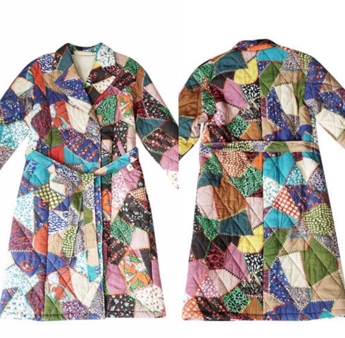 Granny quilt coat