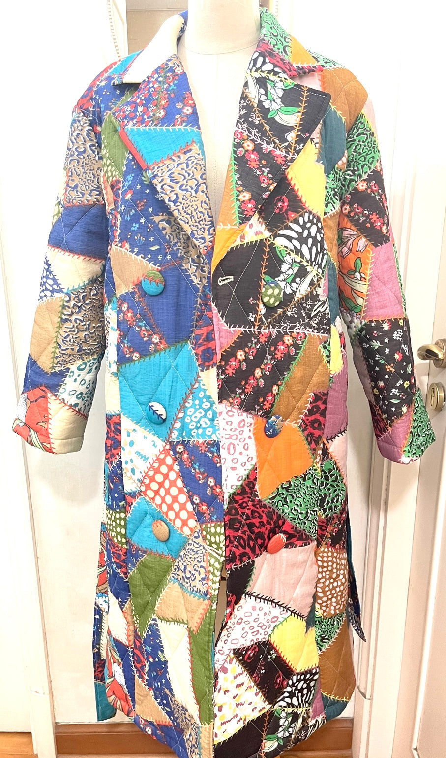Granny quilt coat