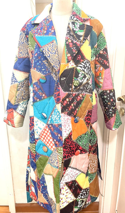 Granny quilt coat
